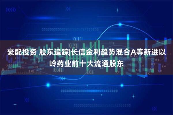豪配投资 股东追踪|长信金利趋势混合A等新进以岭药业前十大流通股东