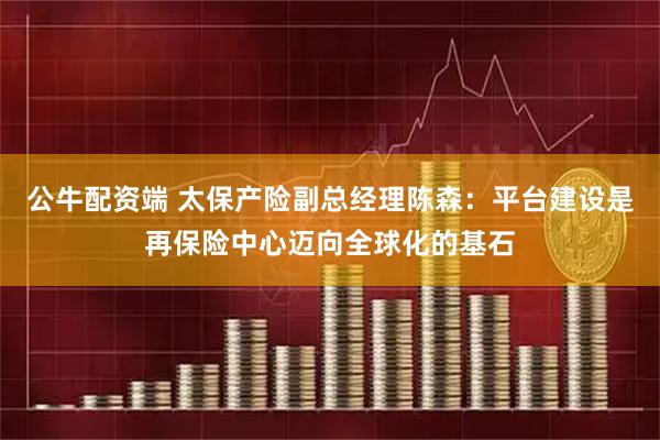 公牛配资端 太保产险副总经理陈森：平台建设是再保险中心迈向全球化的基石