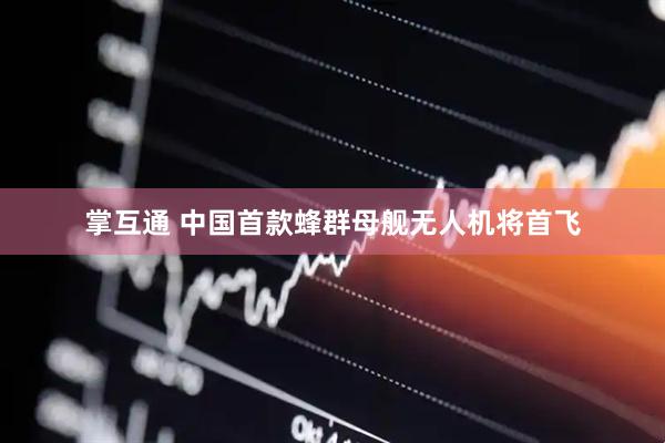掌互通 中国首款蜂群母舰无人机将首飞